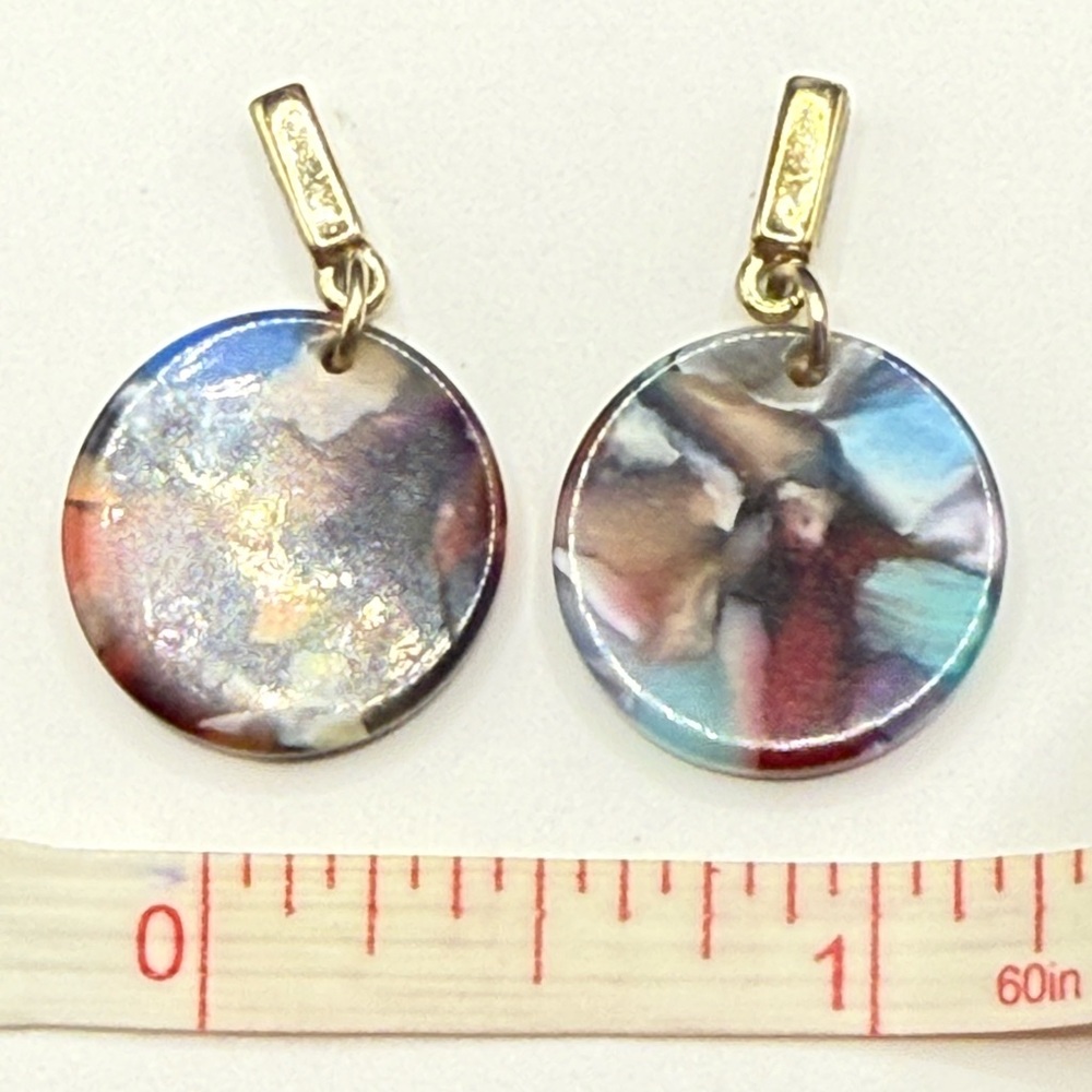 Loft Multicolor Dangle Earrings - image 5